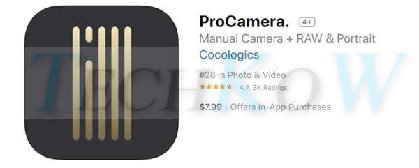 ProCamera App