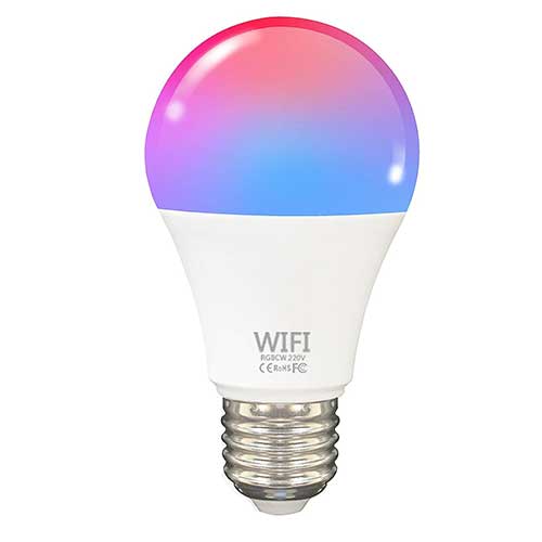 Smart-Wi-Fi-Light-Bulb,-LED-RGB-Color-Changing