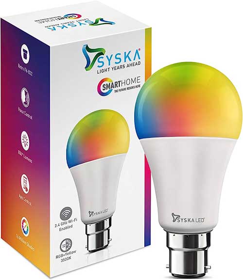 Syska-9-Watt-Smart-LED-Bulb